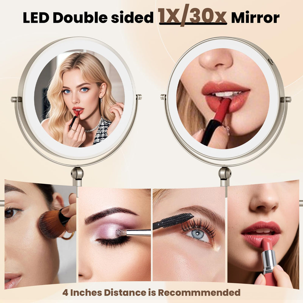 Miroir Rococollos IPX4 résistant à l humidité et à la vapeur.