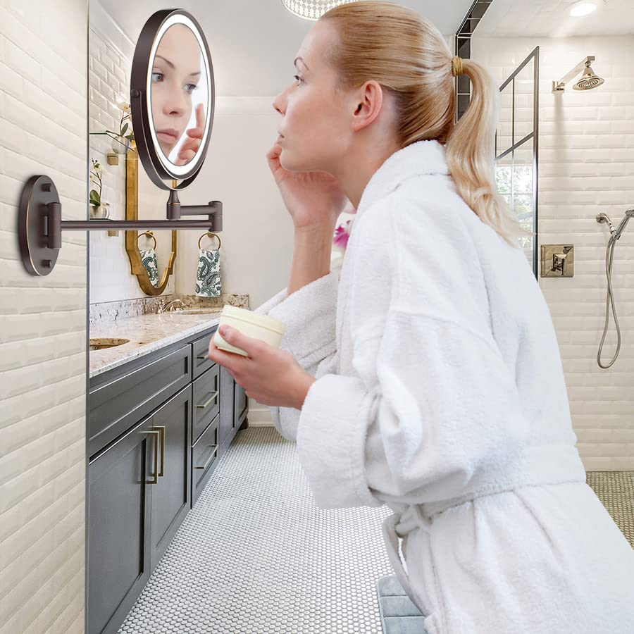 Rocollos miroir mural installation facile, accessoires inclus