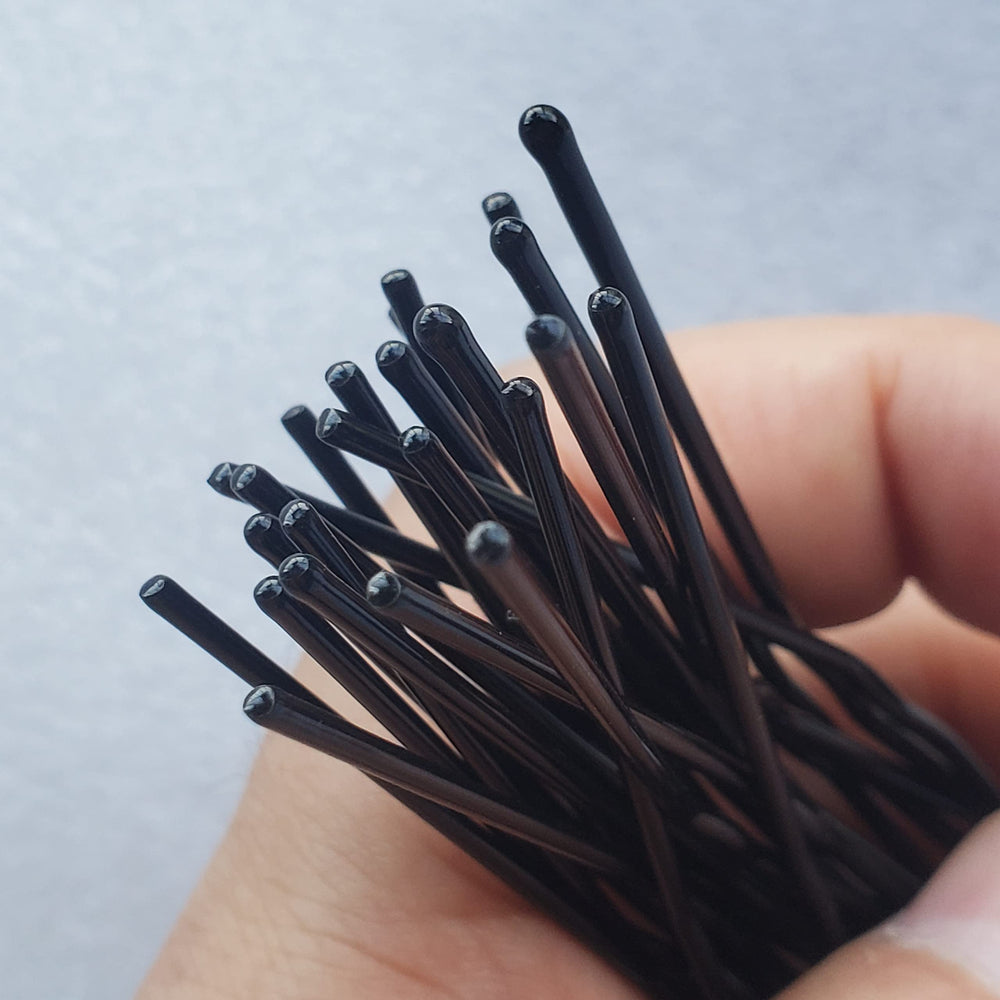 ROCST épingle en U noir, revêtement durable résistant.