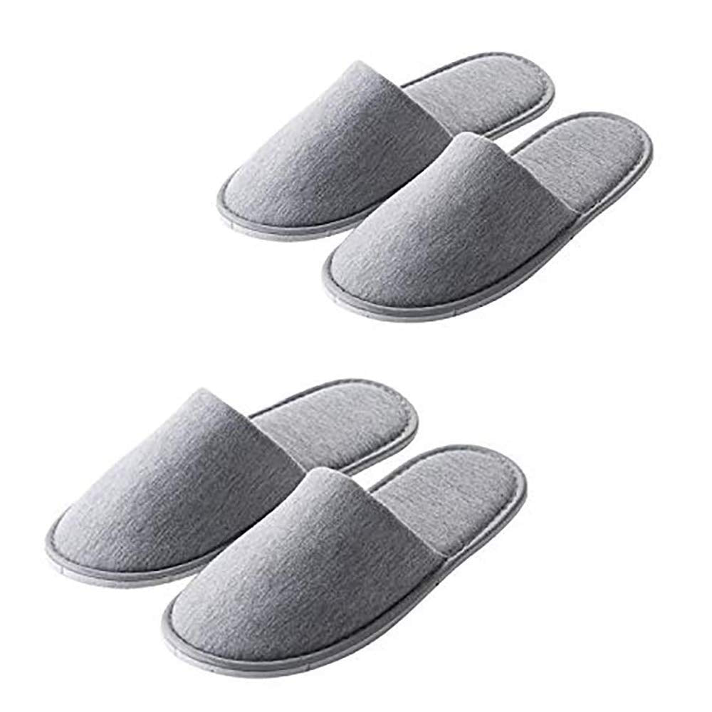 Rocutus chaussons jetables, pack deux paires, parfait pour l'accueil des invités.