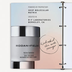 RODAN + FIELDS Active Hydration Body Replenish, peau douce apres chaque soin.