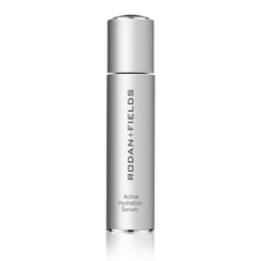 RODAN + FIELDS Active Hydration Serum – bouteille, hydratation durable pour la peau.