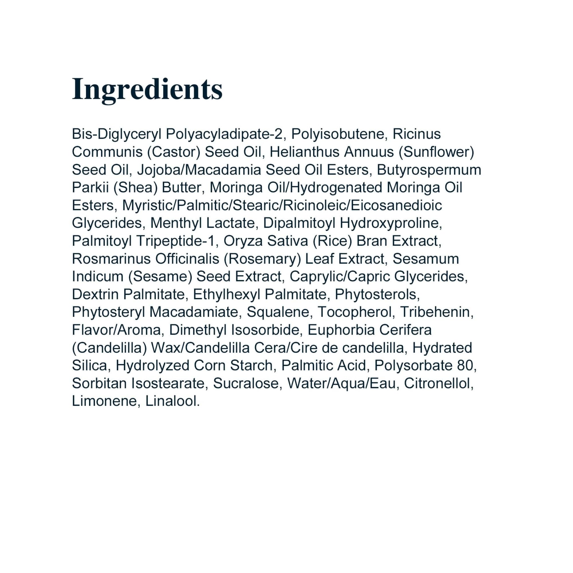 RODAN + FIELDS emballage luxe — présentation premium pour soin nocturne des lèvres.