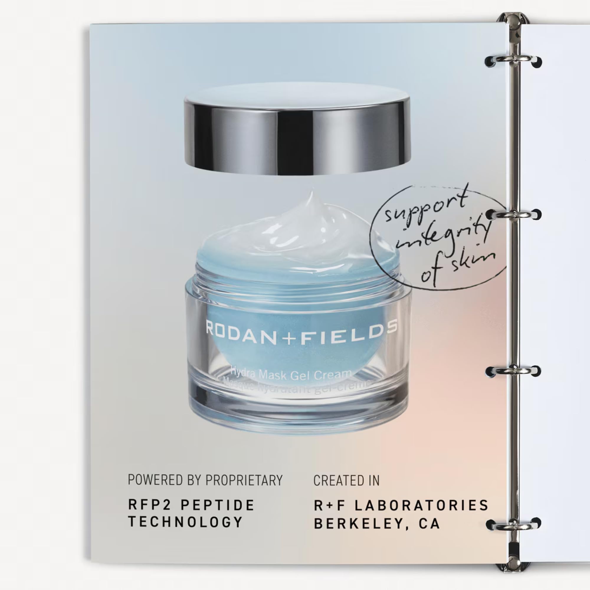 RODAN + FIELDS Hydra Mask Gel Cream – couche nocturne respirante évitant la perte d'eau