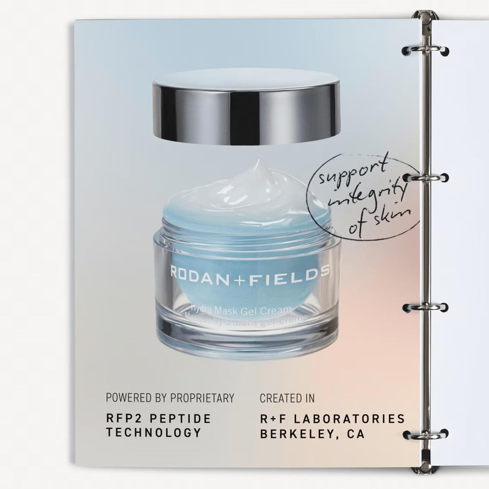 RODAN + FIELDS Hydra Mask Gel Cream – couche nocturne respirante évitant la perte d'eau