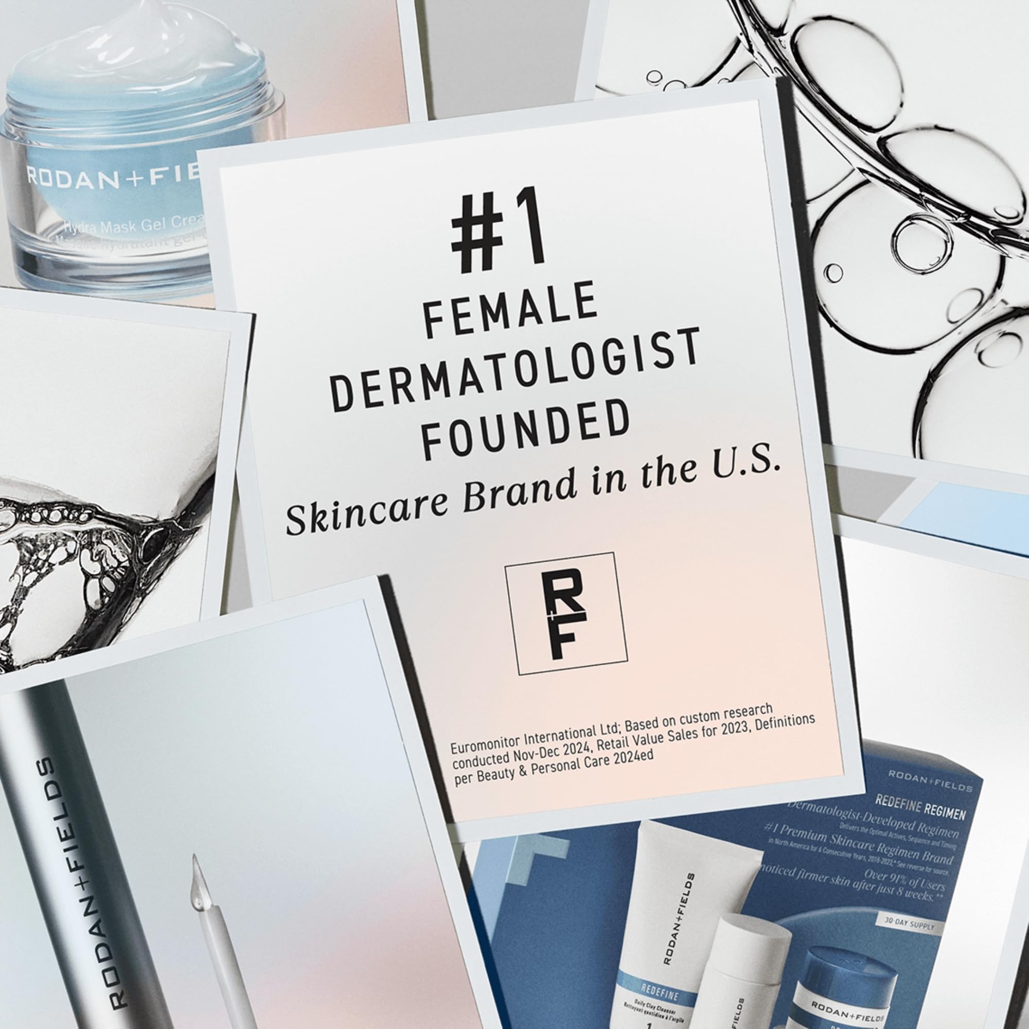 RODAN + FIELDS Redefine Crème Nuit Restauratrice, soin nocturne pour lisser visiblement les ridules.