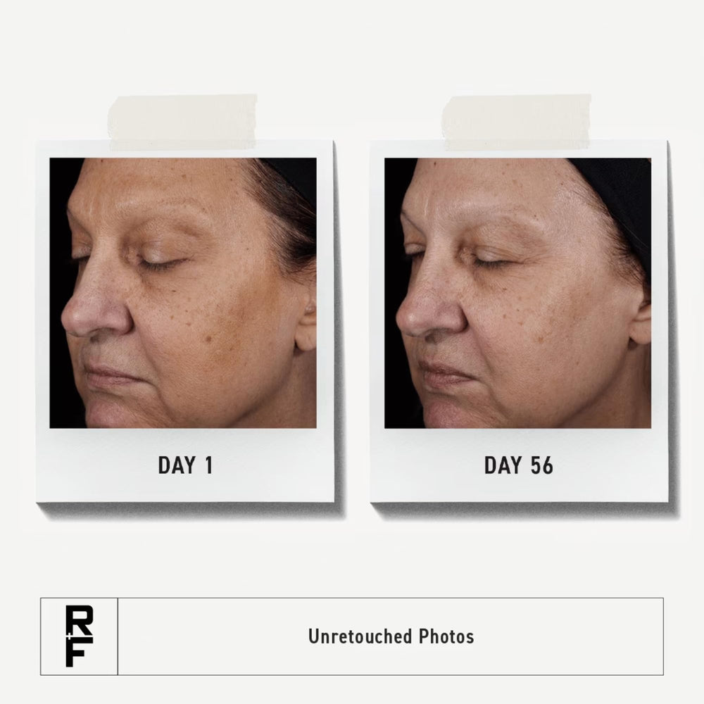 RODAN + FIELDS Reverse massage visage, active le nettoyage en douceur.
