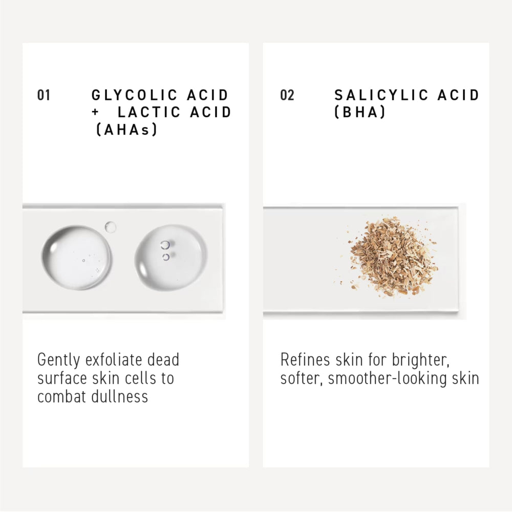 RODAN + FIELDS Reverse mousse exfoliante douce, peau plus douce après le rinçage.