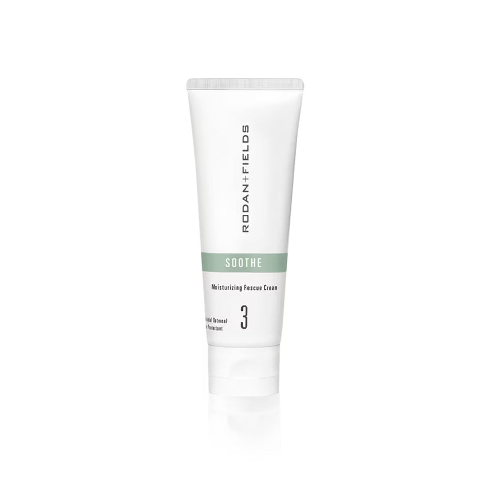 Rodan + Fields Soothe Rescue Cream, bouteille d hydratation profonde pour peau sensible