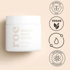 Crème Roe Wellness Vergetures – Ingrédients naturels adaptés peau sensible.