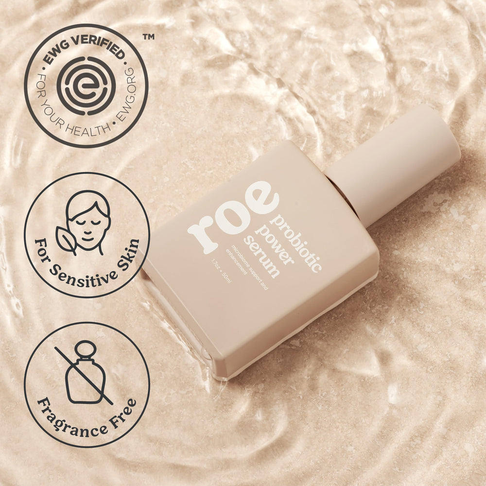 Composition non toxique et naturelle du sérum Roe Wellness bébé