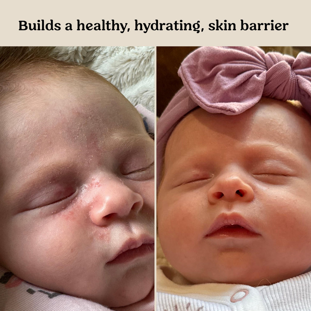 Texture fluide et légère du sérum Roe Wellness bébé