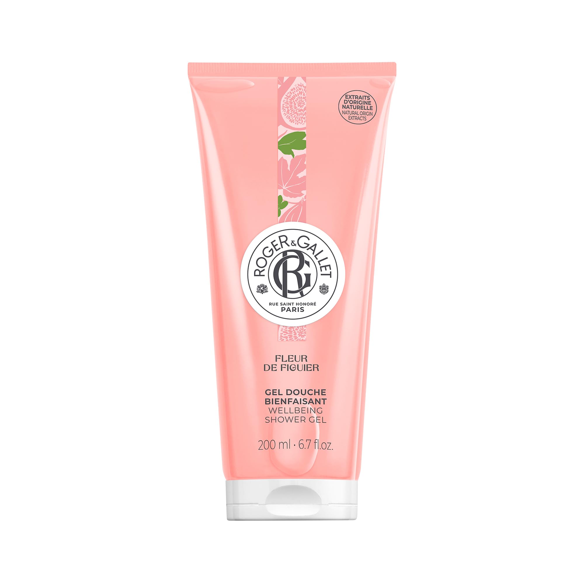 Roger & Gallet Fleur de Figuier: bouteille-douche élégante et parfumée