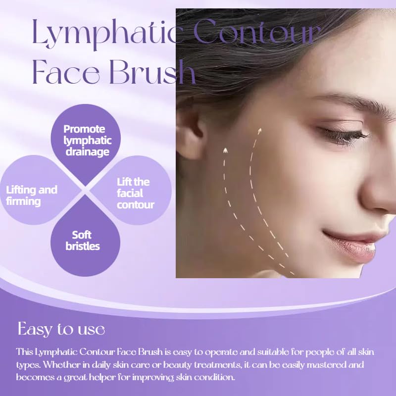 ROKATY pinceau contour lymphatique visage lifting doux potentiel.
