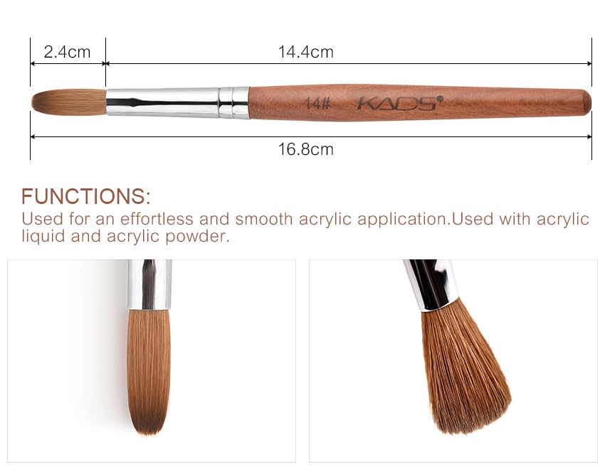 Manipulation fluide grâce au manche ergonomique en bois rouge