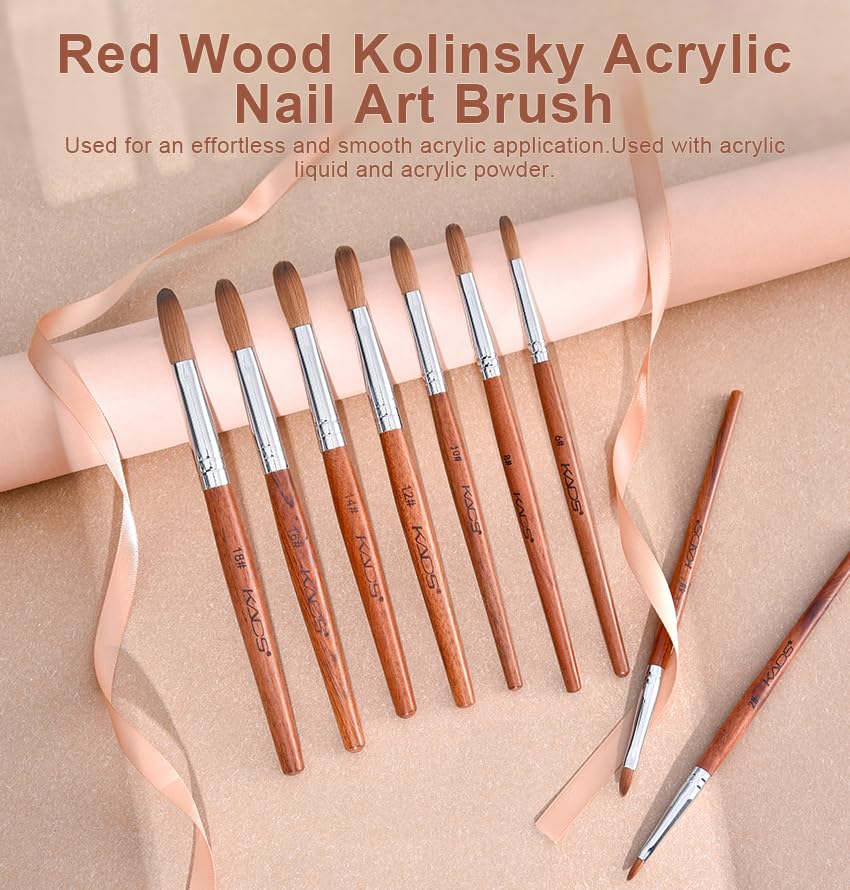 Rolabling nail brush round-head design for easy grip during detailed work