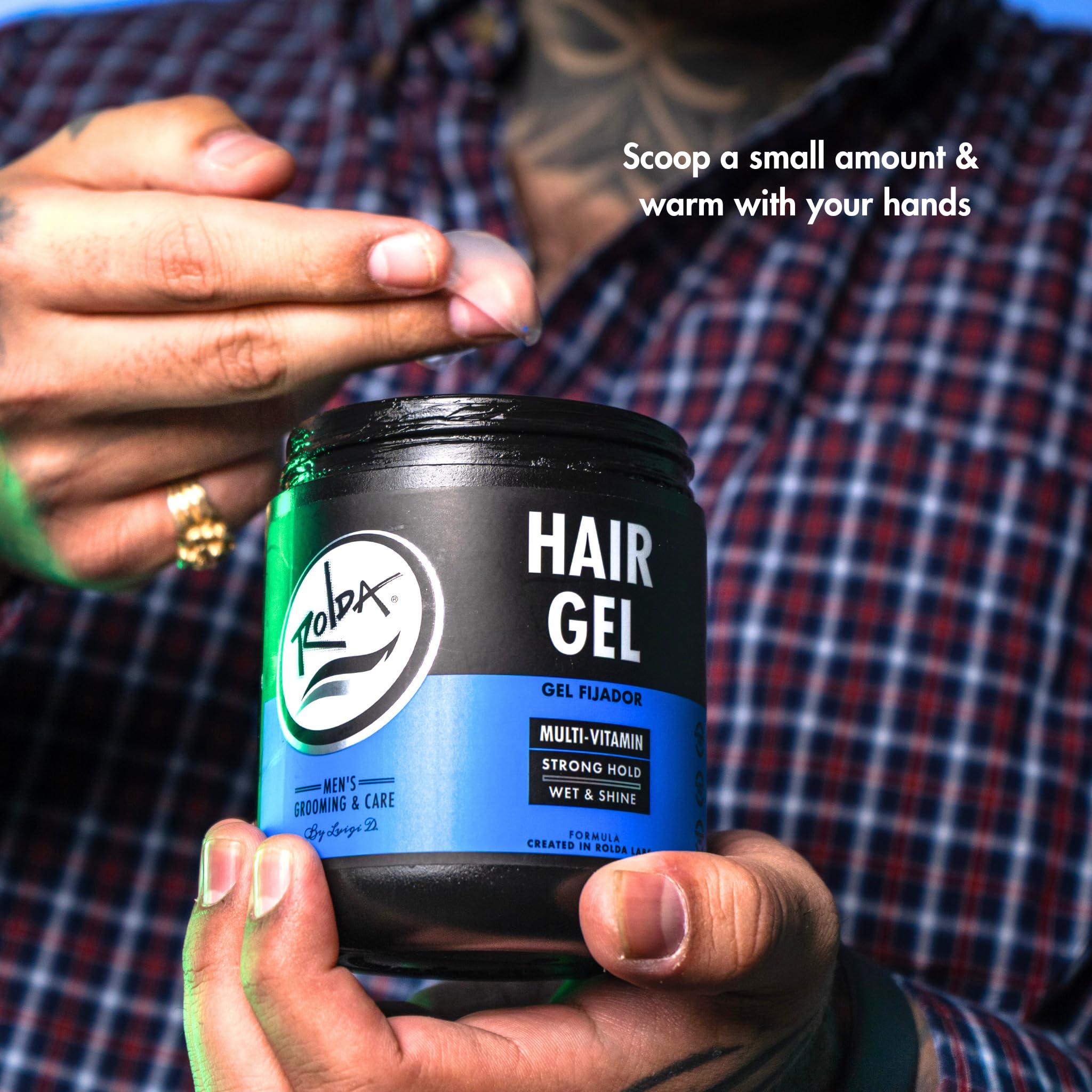 Rolda Pro Vitamin B5 capsules offer added hydration during styling.