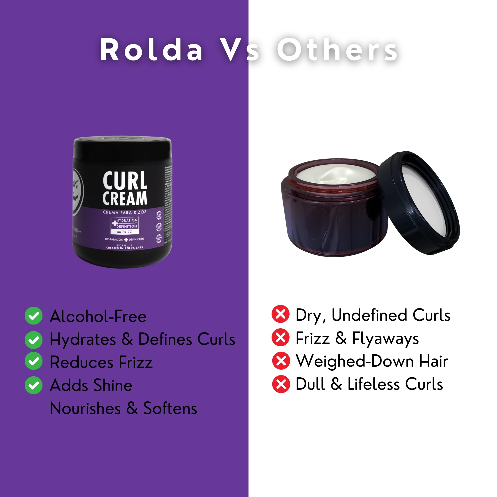 Rolda Curl Cream parfum masculin: fragrance discrète adaptée au coiffage.