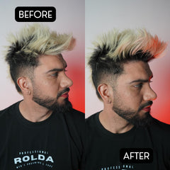 Rolda Freestyle Pomade – texture crème pour une sensation légère et non grasse.