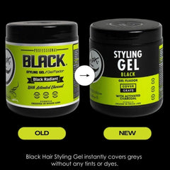 Rolda Gel Charbon Actif ajoute couleur noire et soin.
