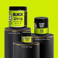 Rolda Gel Look brillant et mouillé pour une coiffure lisse.