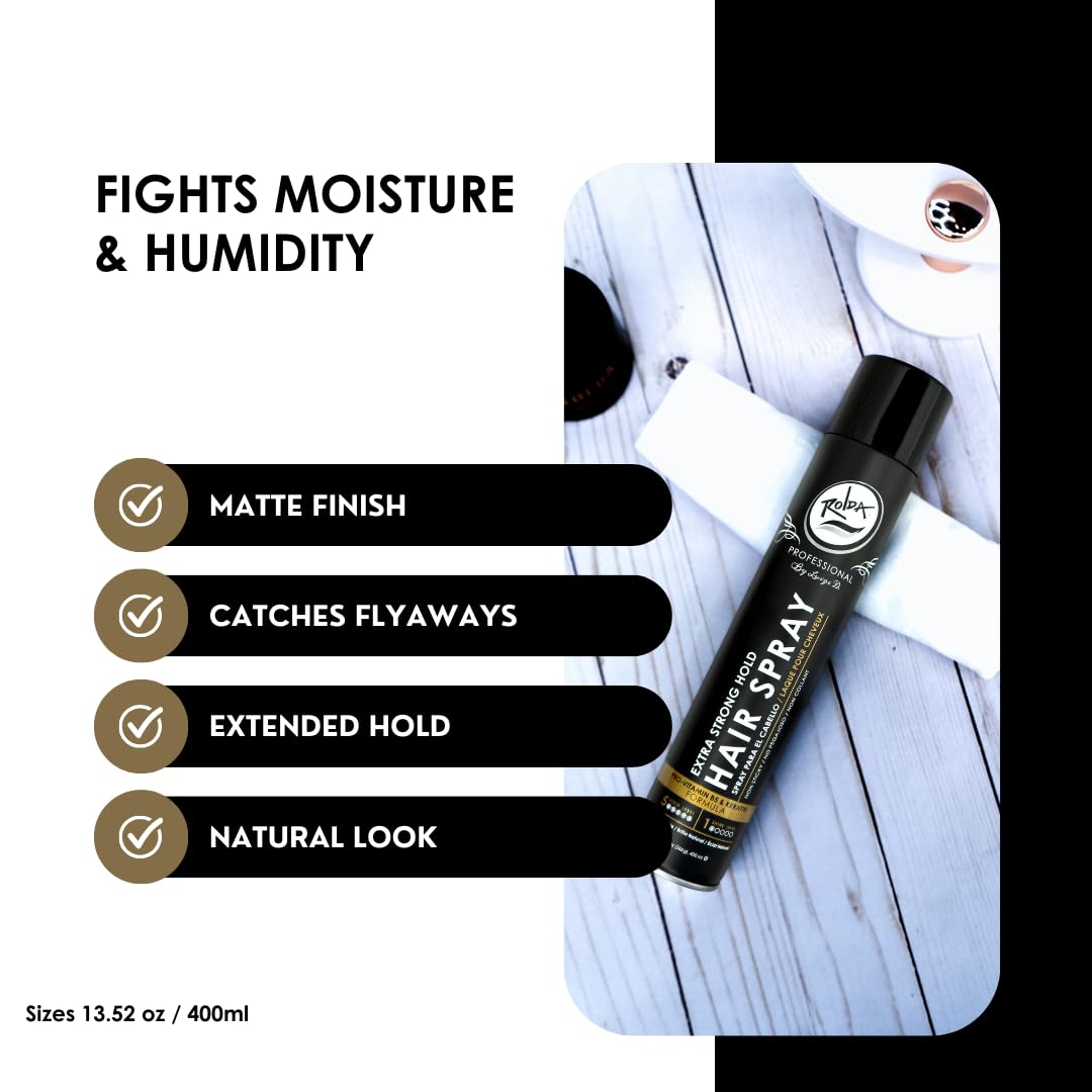Rolda - formule Pro-Vitamine B5 et kératine pour nourrir et fortifier les cheveux.
