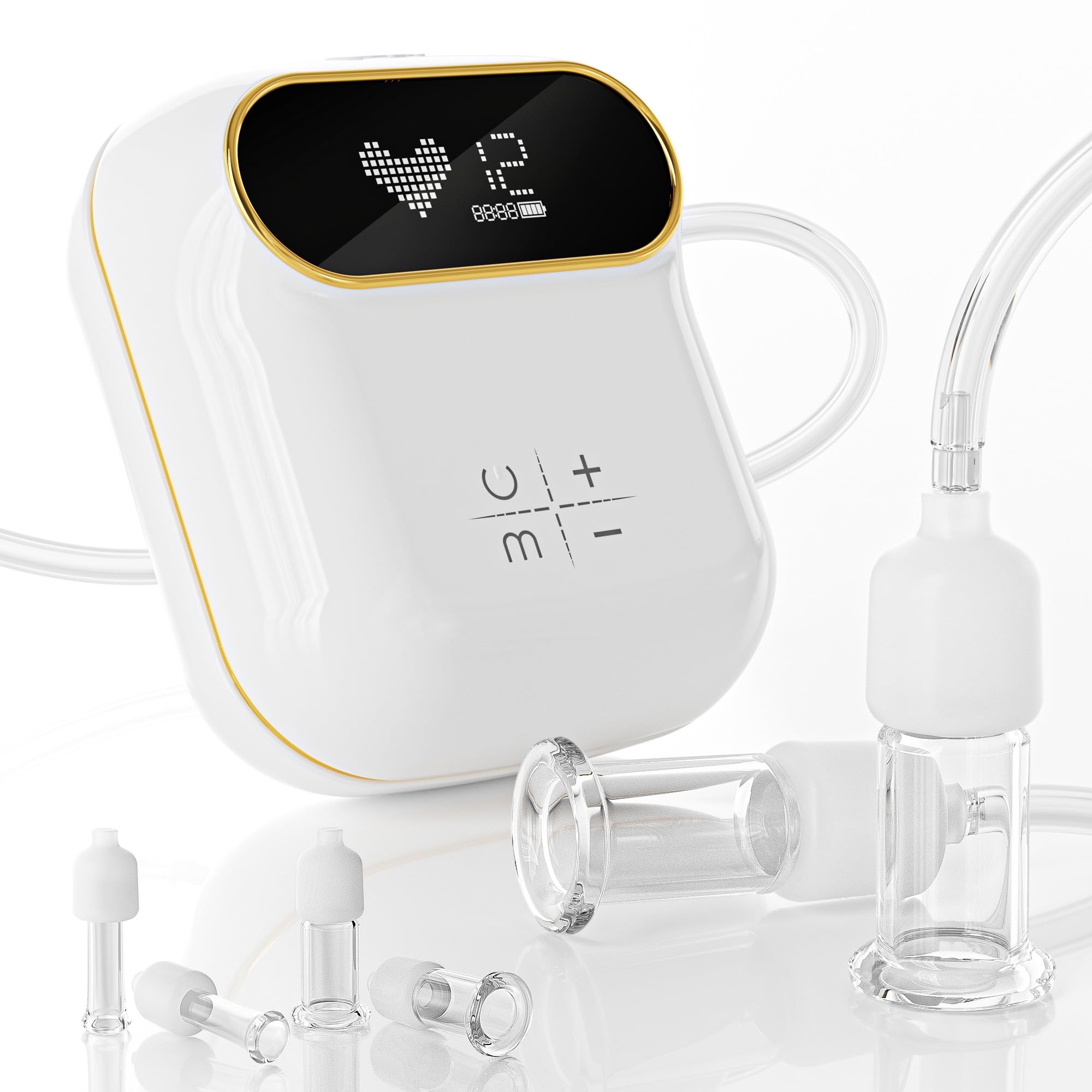 Rolevin ensemble cupping électrique visage en verre pour une peau tonifiée et revitalisée.