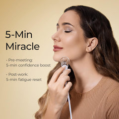 Rolevin ventouses visage verre 3 tailles adaptées aux zones délicates autour des yeux.