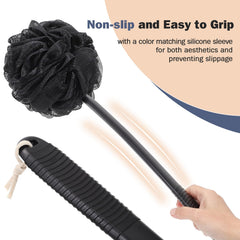 ROLIZOE éponge maillée sur manche – mousse rapide et durable.