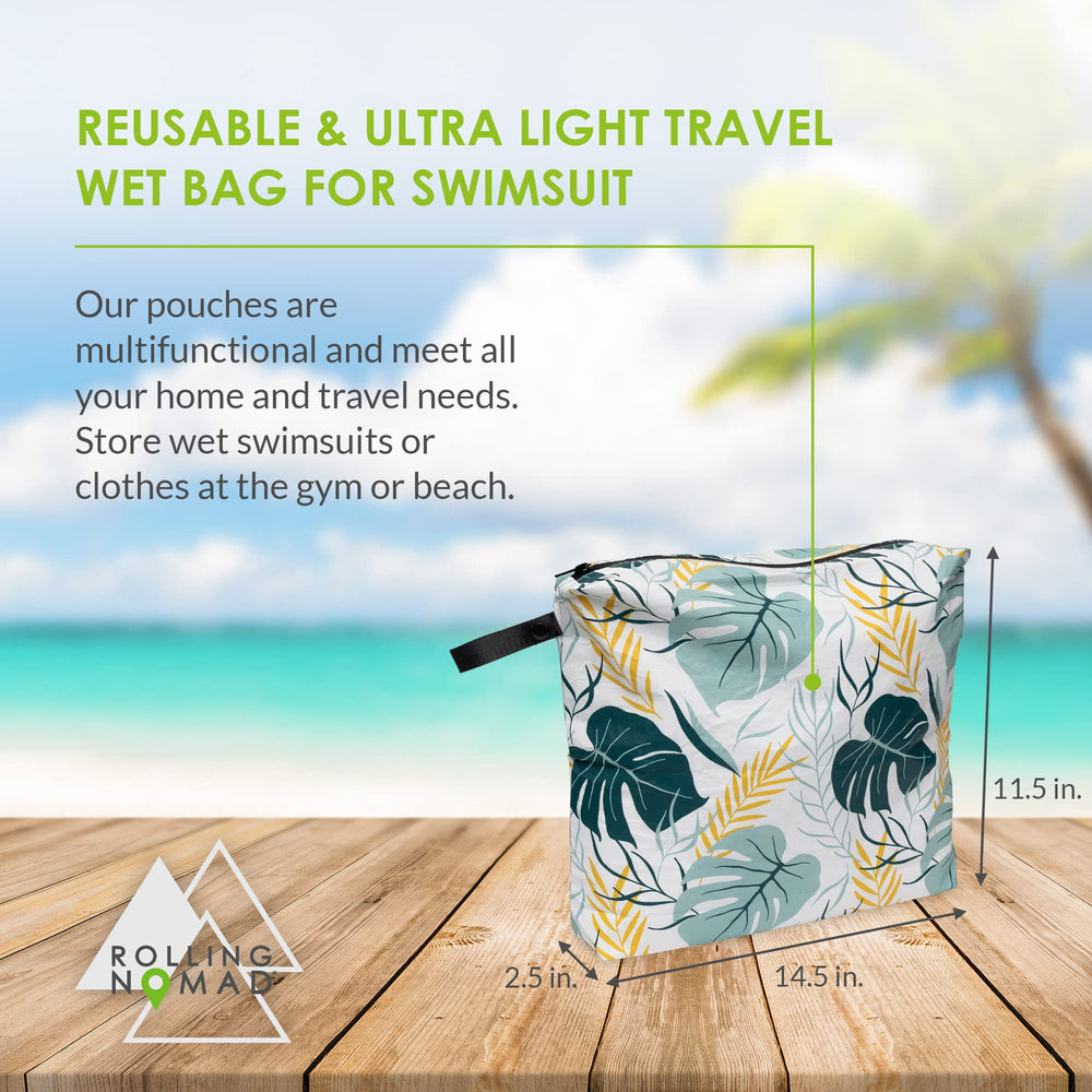 Pochette Tyvek Rolling Nomad impermable, ideale plage et piscine pour articles mouilles