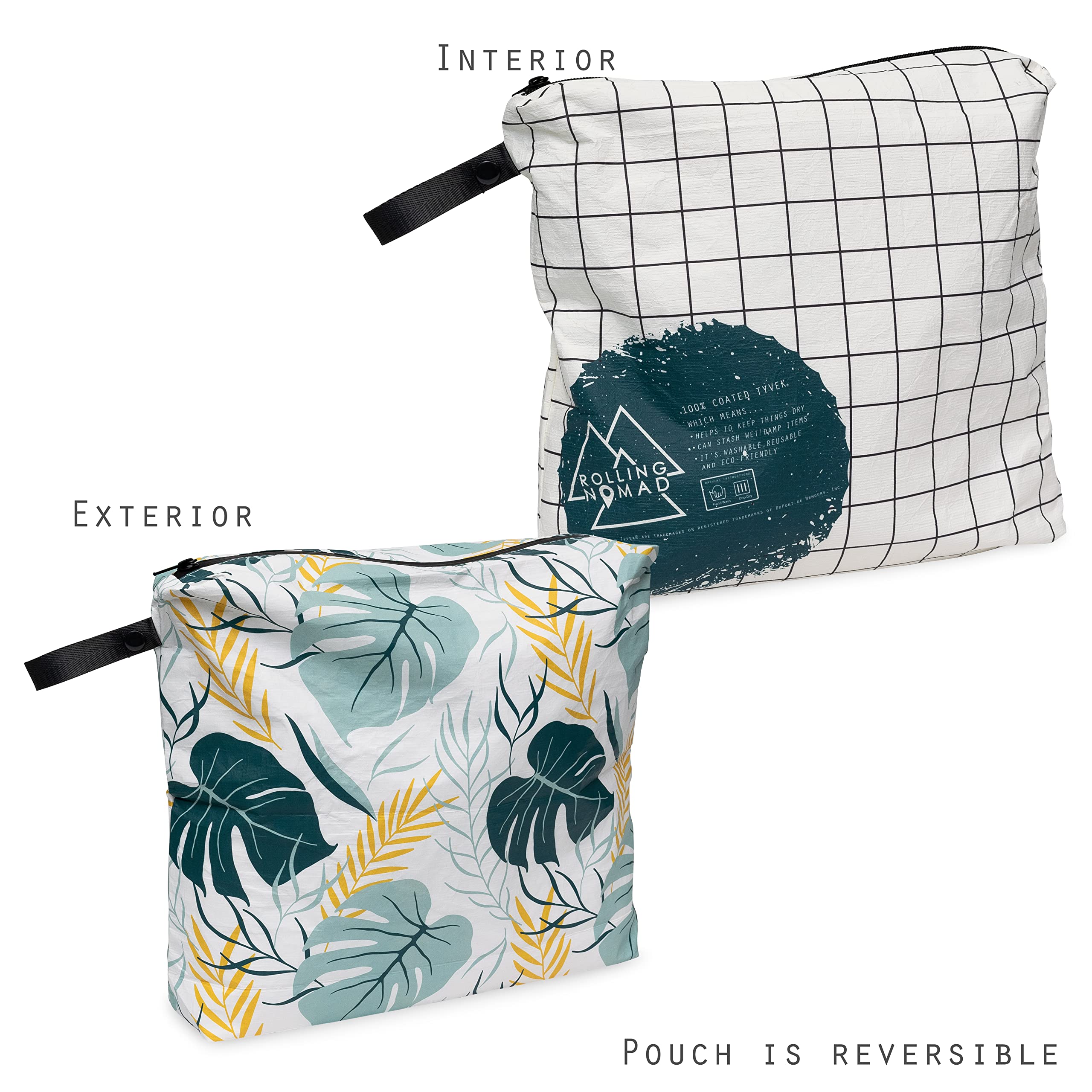 Pochette Tyvek Rolling Nomad, nettoyage rapide et sans effort