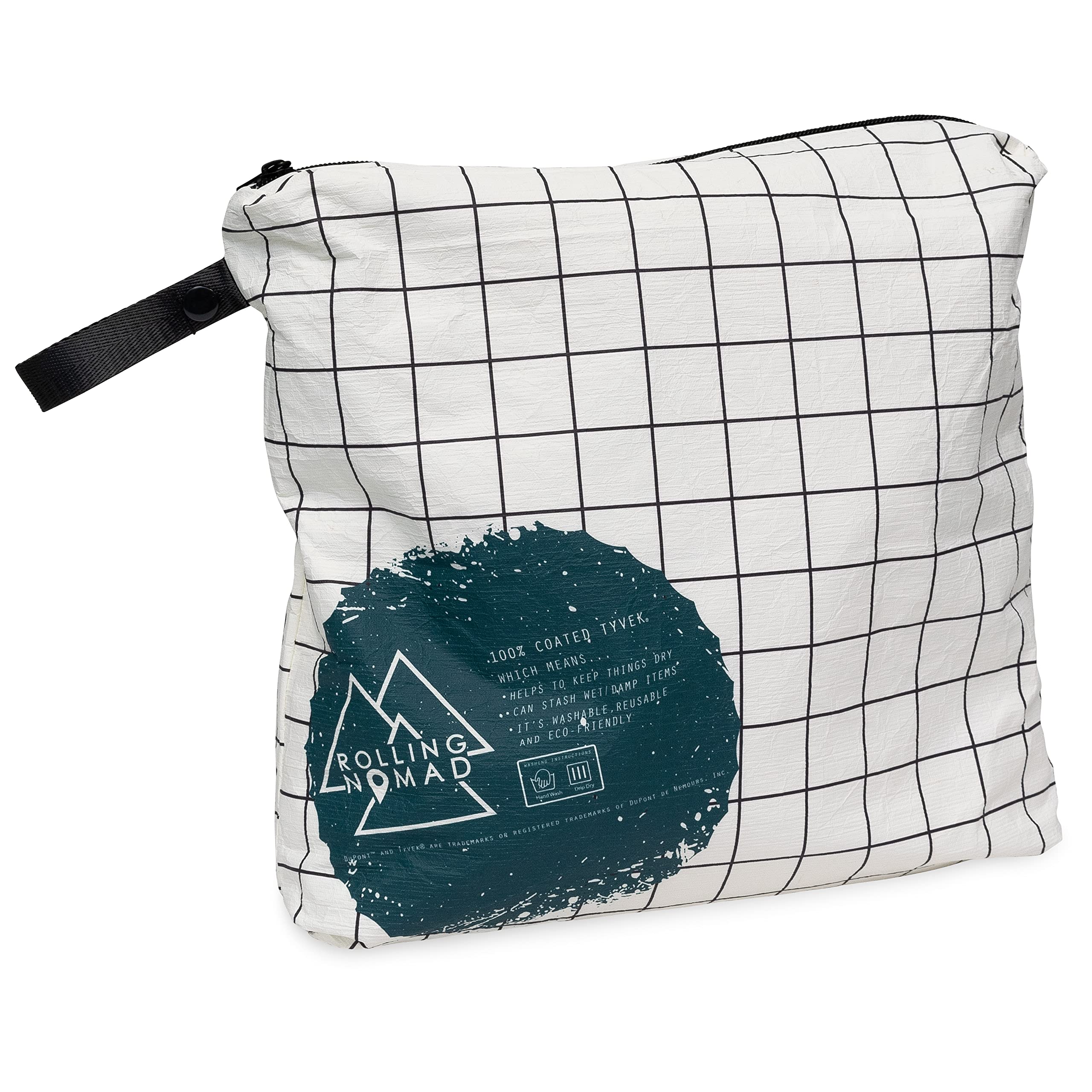 Pochette polyvalente Rolling Nomad Tyvek, parfaite pour les voyages en famille