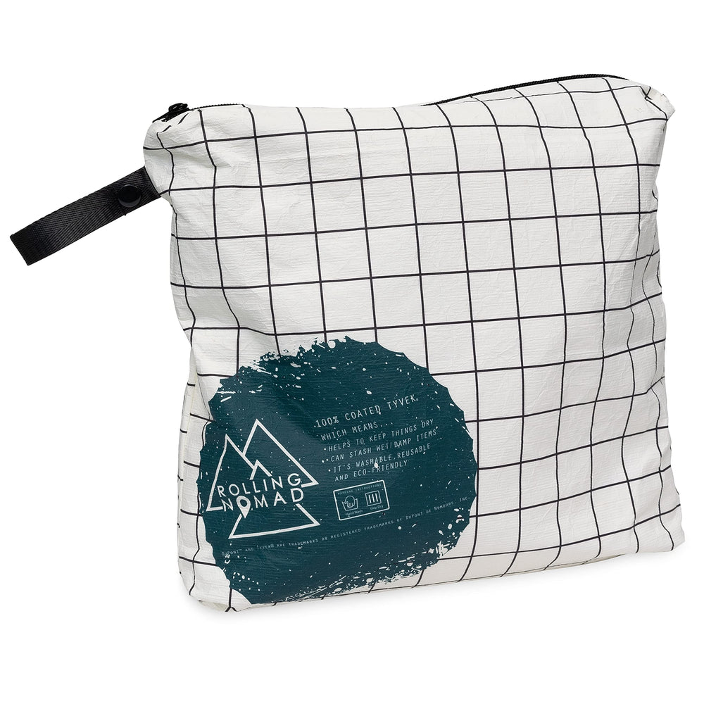 Pochette polyvalente Rolling Nomad Tyvek, parfaite pour les voyages en famille