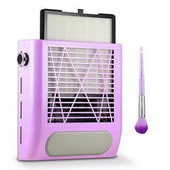 Rolokit aspirateur pour ongles avec aspiration puissante de 80W, espace de travail propre.