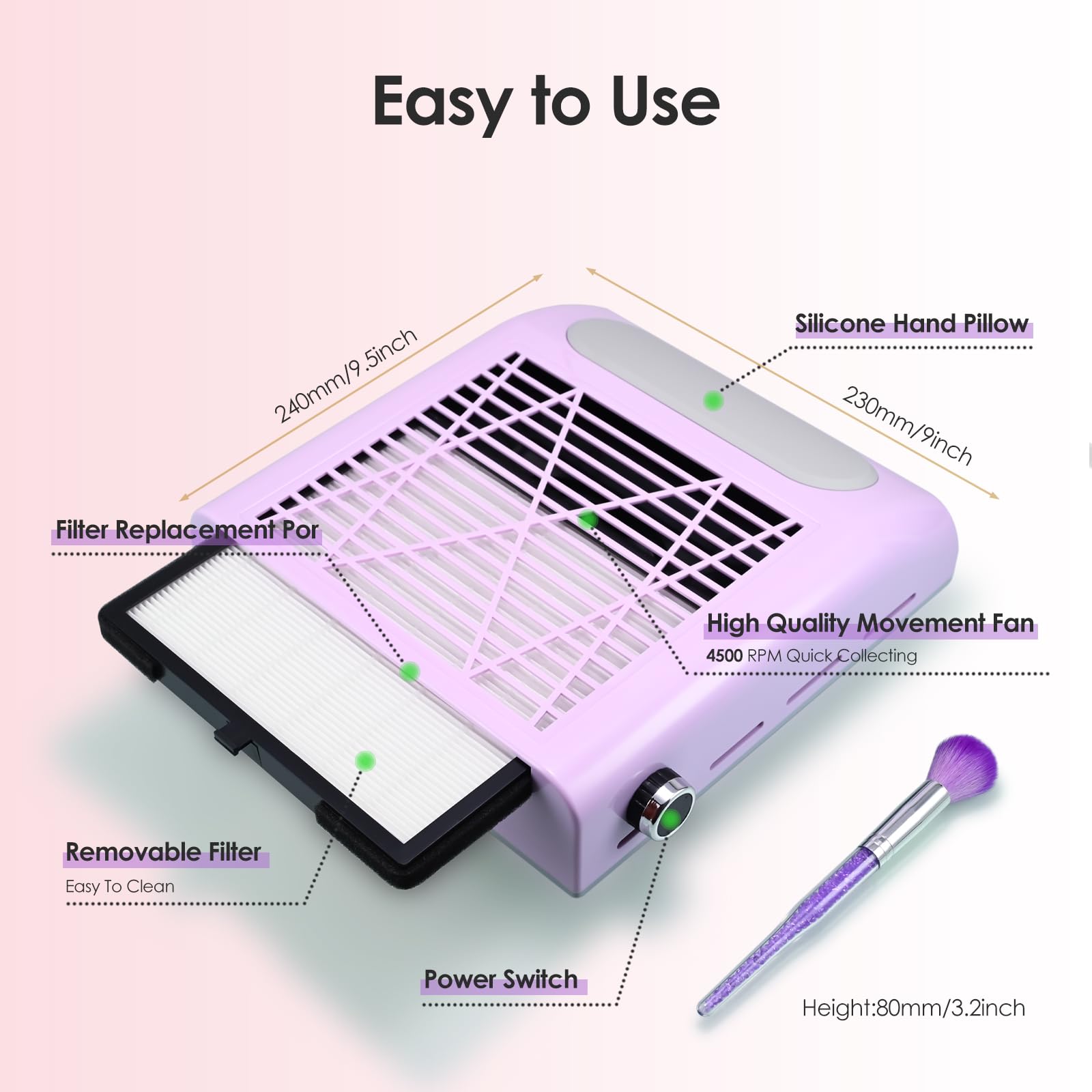 Rolokit design professionnel : discret et stable, idéal salon ou domicile.