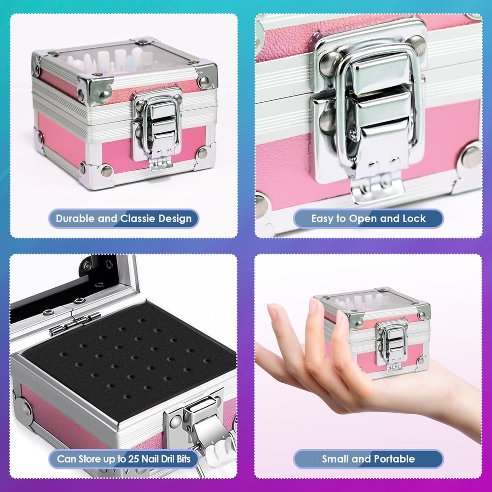 Rolokit étui rangement mèches-ongles, organisation rapide et claire.