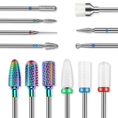 Forets carbure tungstène Rolokit, durables et précis pour retirer les ongles.