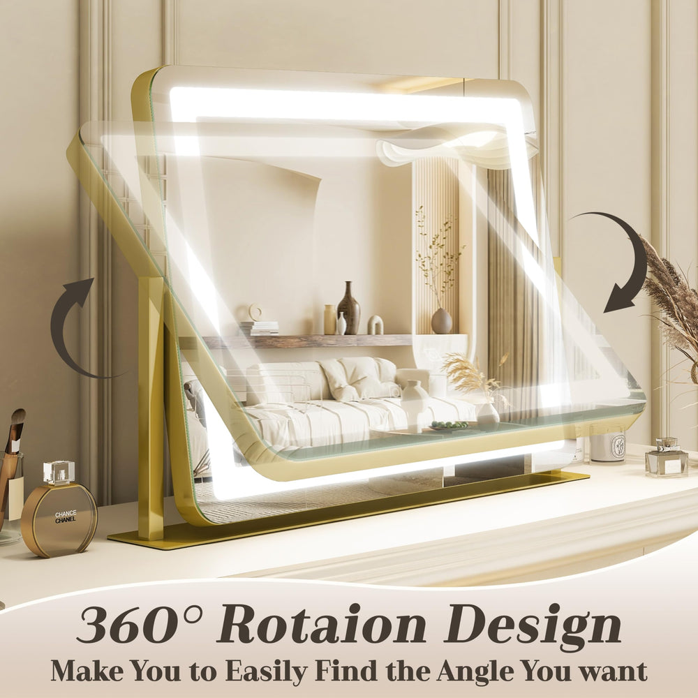 ROLOVE illumination douce et blanche pour maquillage clair