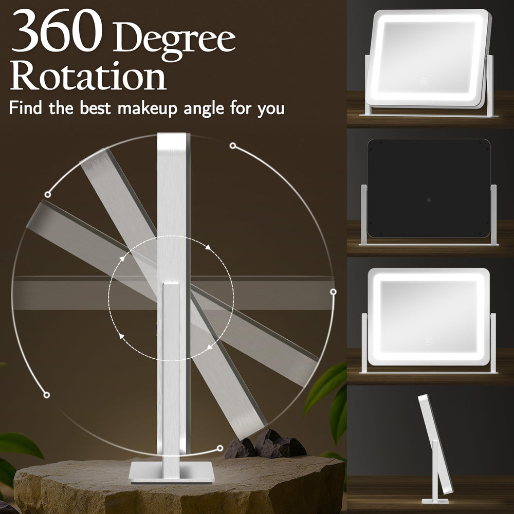 ROLOVE miroir vanité design svelte et durable, ajoutera une touche moderne.