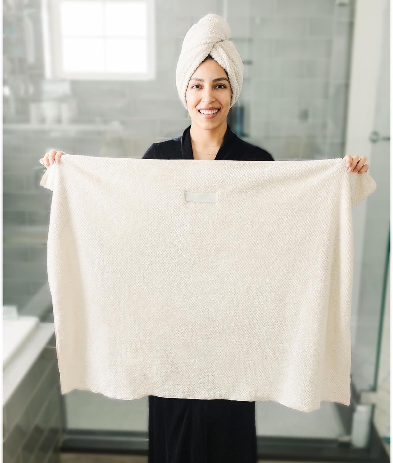 ROLSHOL serviette microfibre grand-format idéale pour salle de sport et voyage