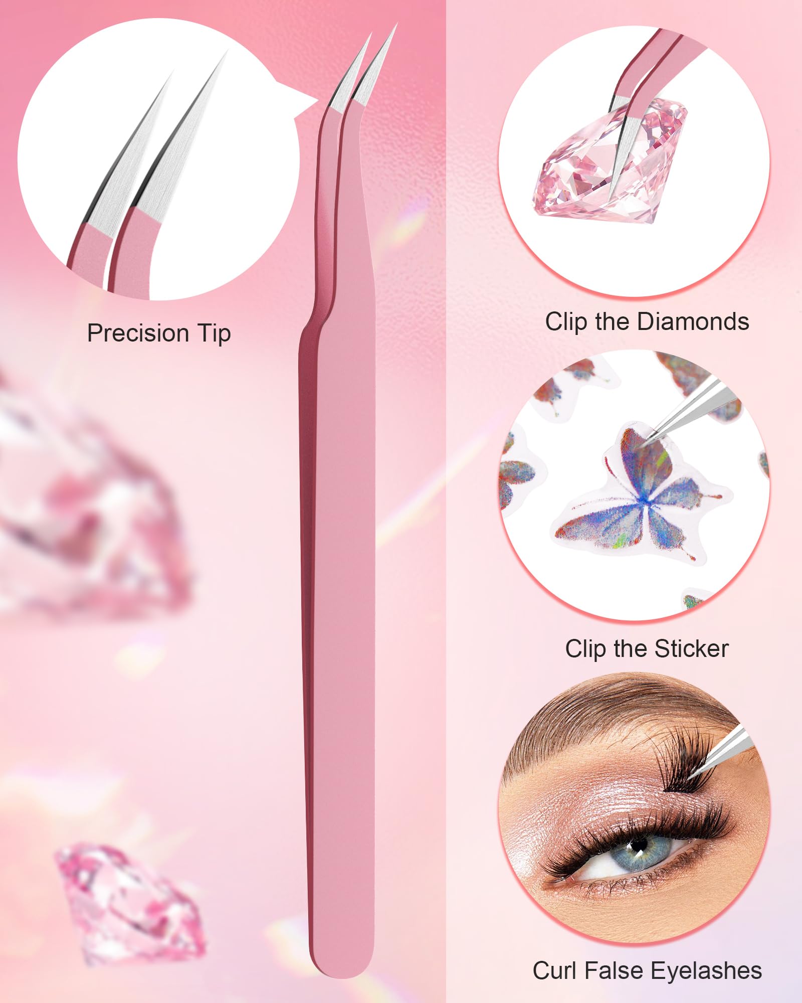 Rolybag outil nail art, positionnement précis des pierres et strass.