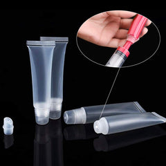 Tubes transparents Rolybag 10 ml pour dosages précis lors du mélange artisanal