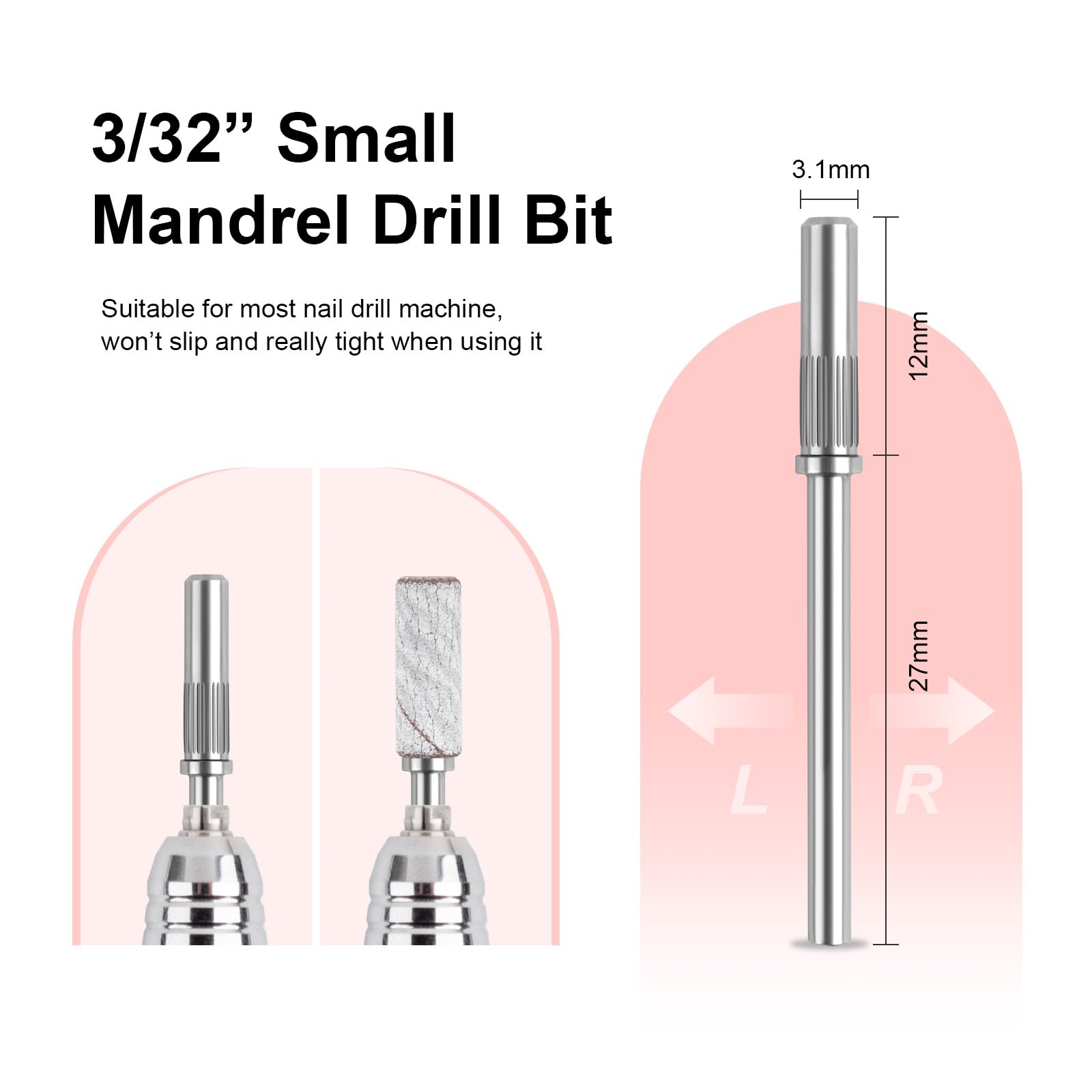 Rolybag Zebra: usage professionnel ou maison sur ongles naturels et artificiels.