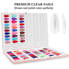 ROMALOVE affichage ongles professionnel en plastique durable pour salon