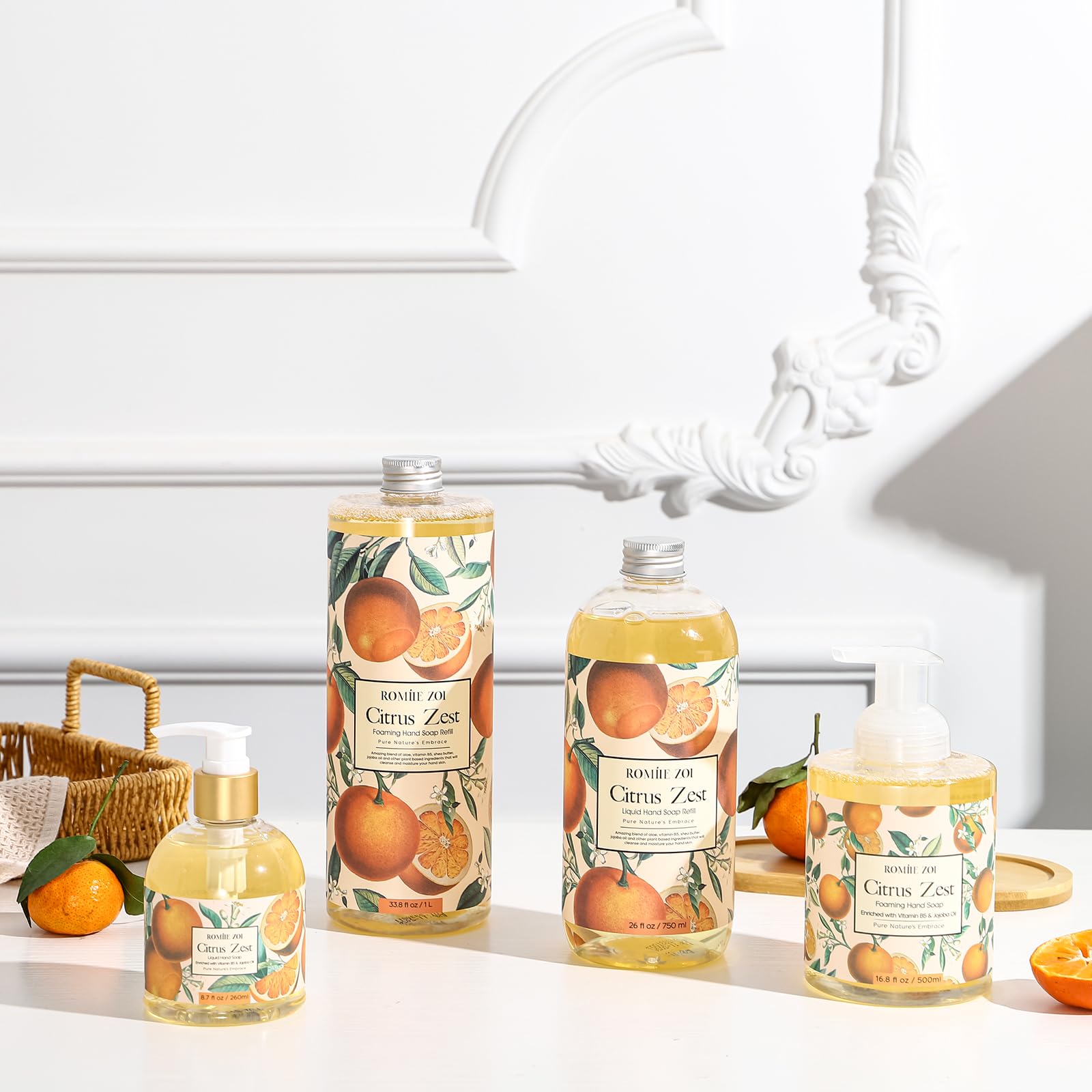 ROMIIE ZOI arôme citron lumineux enrichissant l'expérience de lavage.