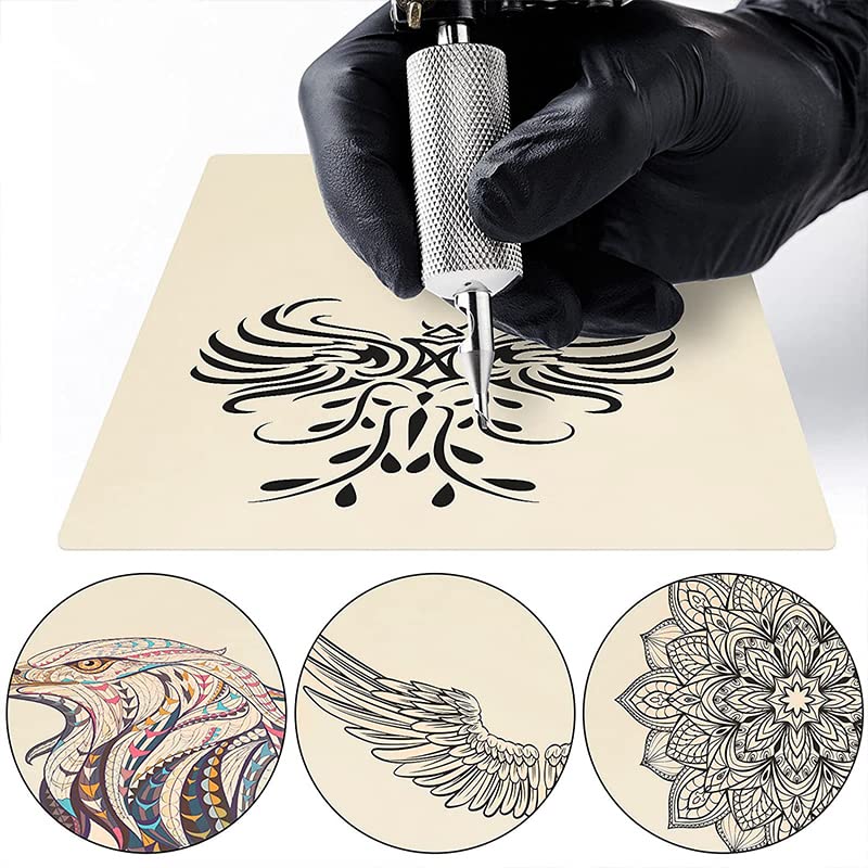 Romlon peau pratique tatouage contours-corps, pratique des lignes sur les contours.