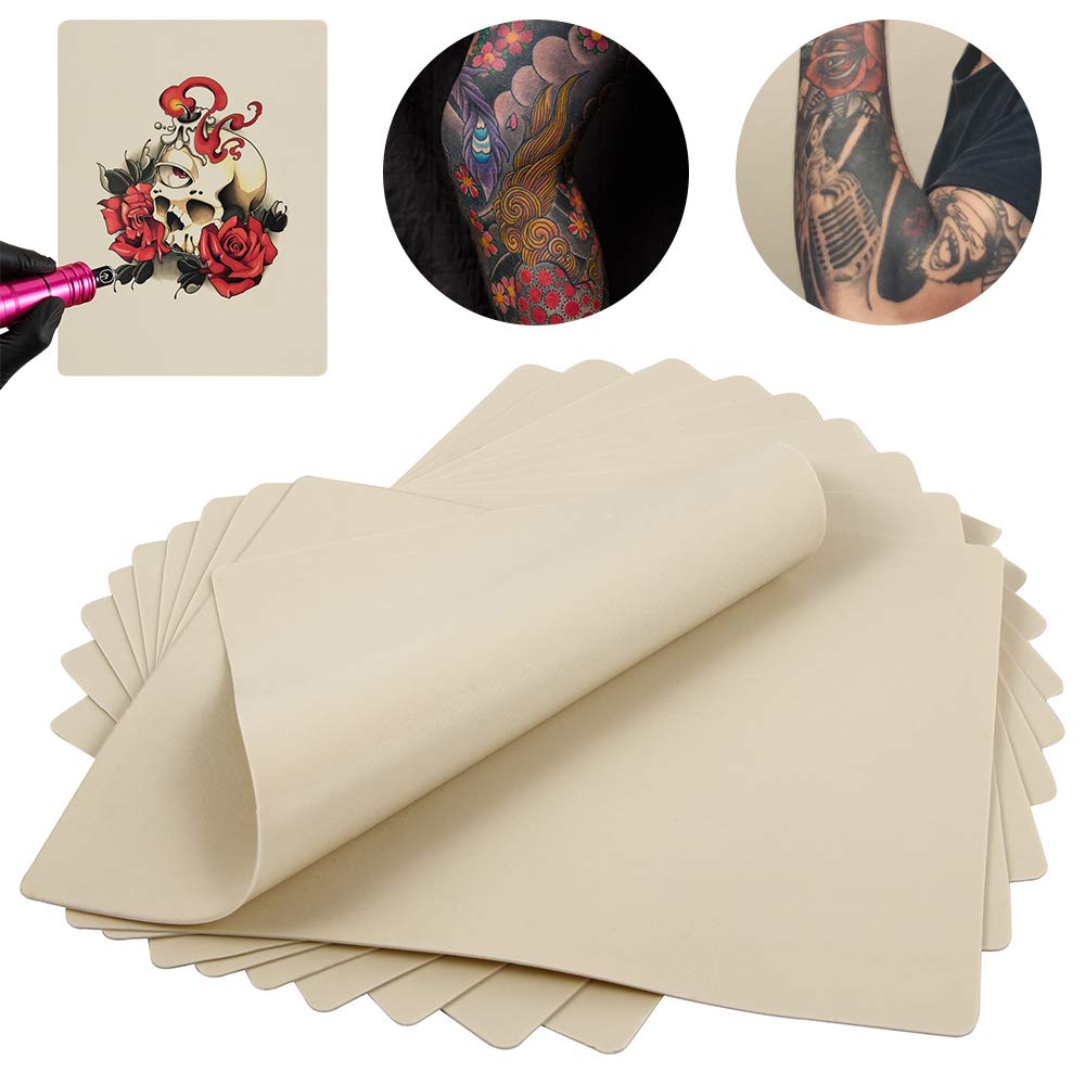 Romlon peau pratique tatouage encrage réceptif, meilleure prise d'encre.
