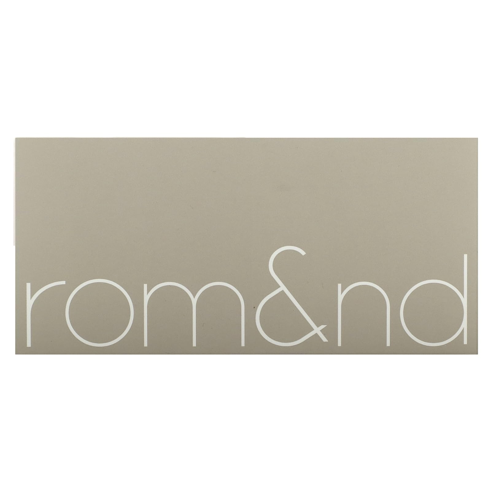 Palette rom&nd Better Than Palette: textures mat et satinées pour des transitions douces.