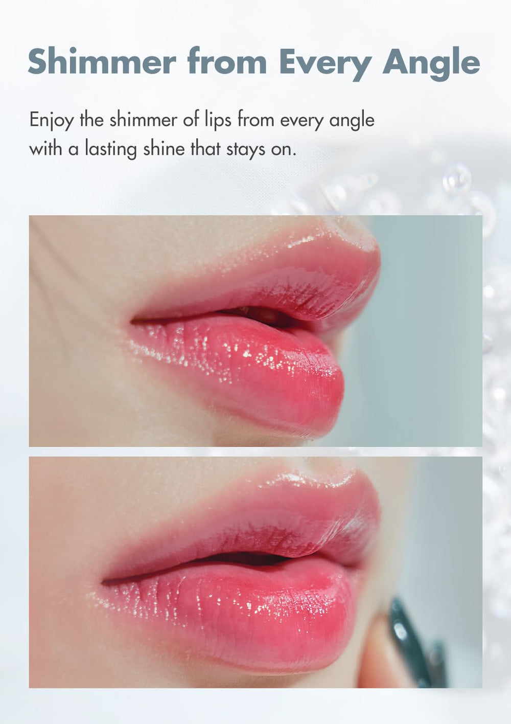 rom&nd DEWY‑FUL WATER TINT 13 Custard Mauve, hydratation grâce à des extraits botaniques.