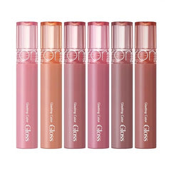 rom&nd GLASTING COLOR GLOSS 01 Peony Ballet, gloss miroir et hydratation discrète.